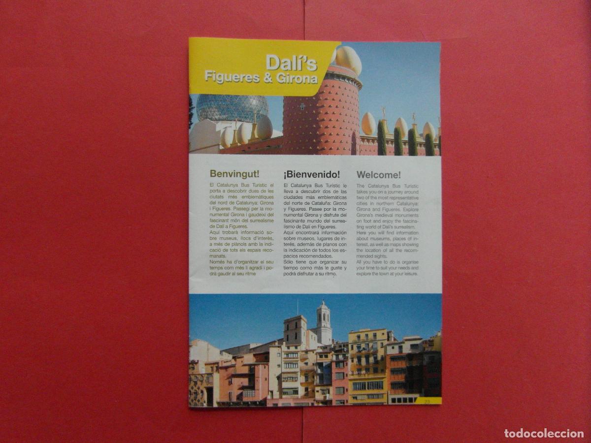 Folletos de turismo: REF: BCN100 - COL. BARCELONA FOLLETO DALI Y GERONA - LEEINT