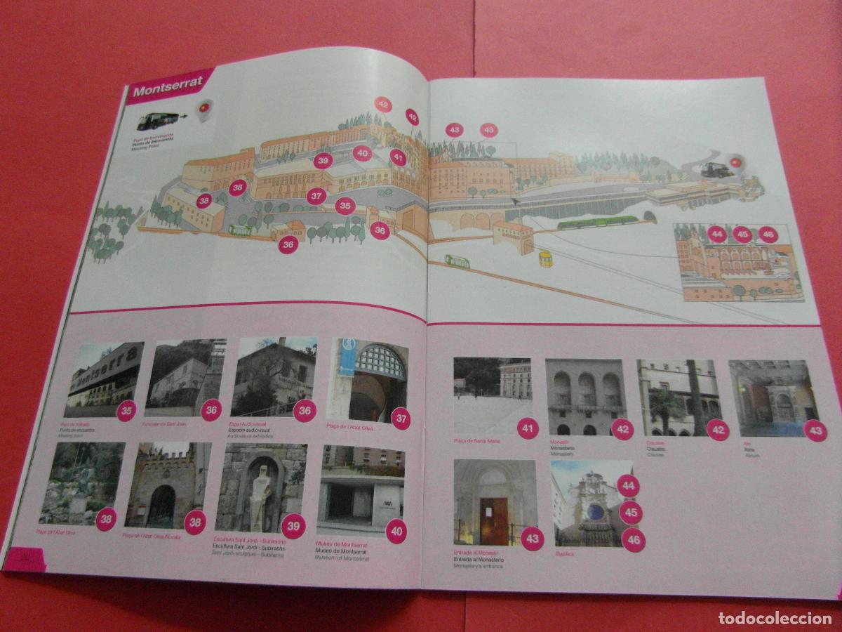Folletos de turismo: REF: BCN100 - COL. BARCELONA LIBRITO DALI FIGUERES - MONTSERRAT - CREMALLERA FUNICULAR - LEEINT