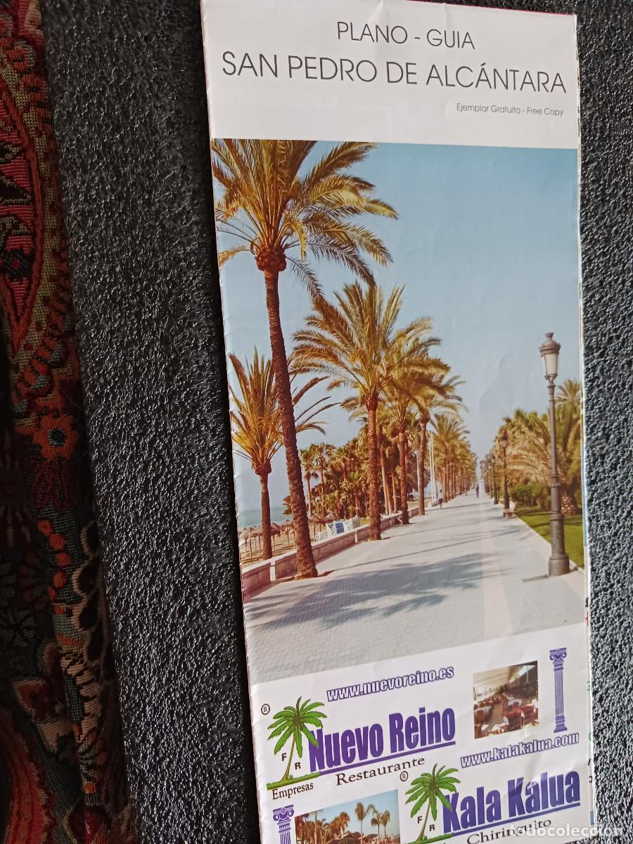 Folletos de turismo: plano guia de san pedro de alcantara