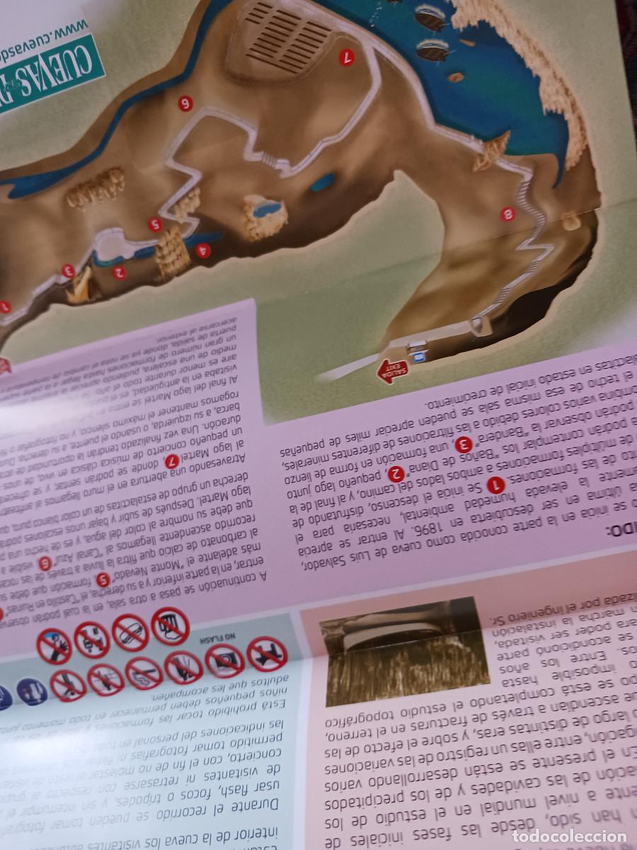 Folletos de turismo: triptico informativo, cuevas del drach, mallorca - Foto 2
