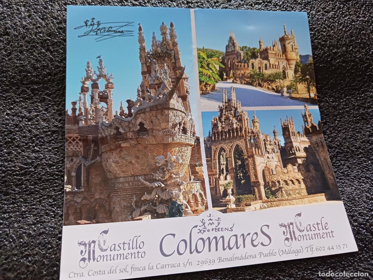 Folletos de turismo: castillo monumento de colomares, benalmadena
