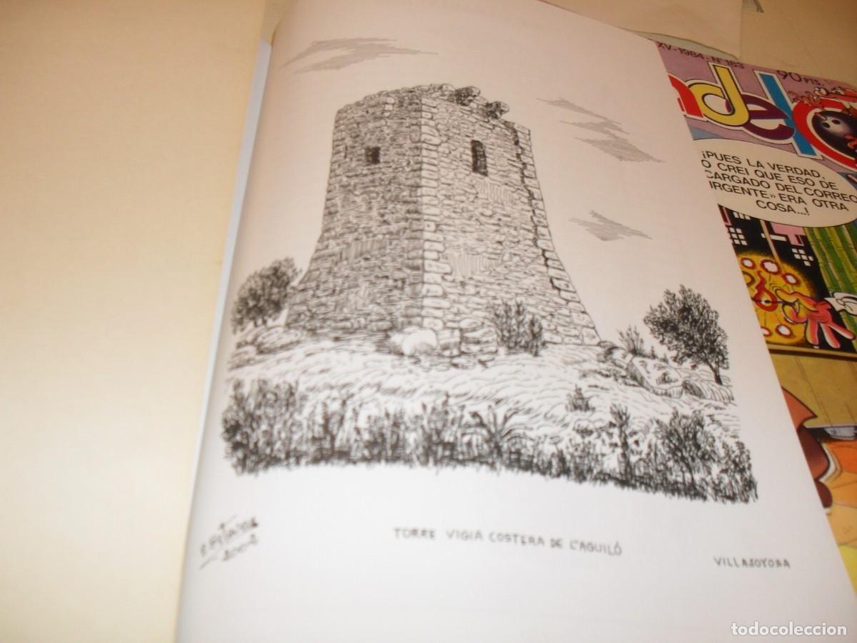 Folletos de turismo: ATENCION VILEROS(VILLAJOYOSA)BELLA LAMINA:TORRE VIGIA COSTERA DE L'AGULO,LIBRO VILLAJOYOSA,2008