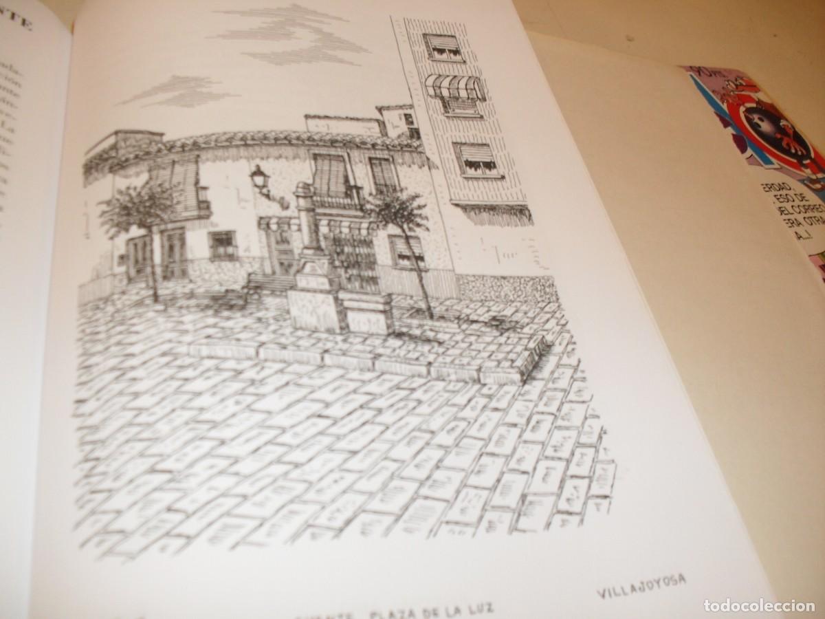 Folletos de turismo: ATENCION VILEROS(VILLAJOYOSA)BELLA LAMINA:FUENTE PLAZA DE LA LUZ,LIBRO VILLAJOYOSA,2008