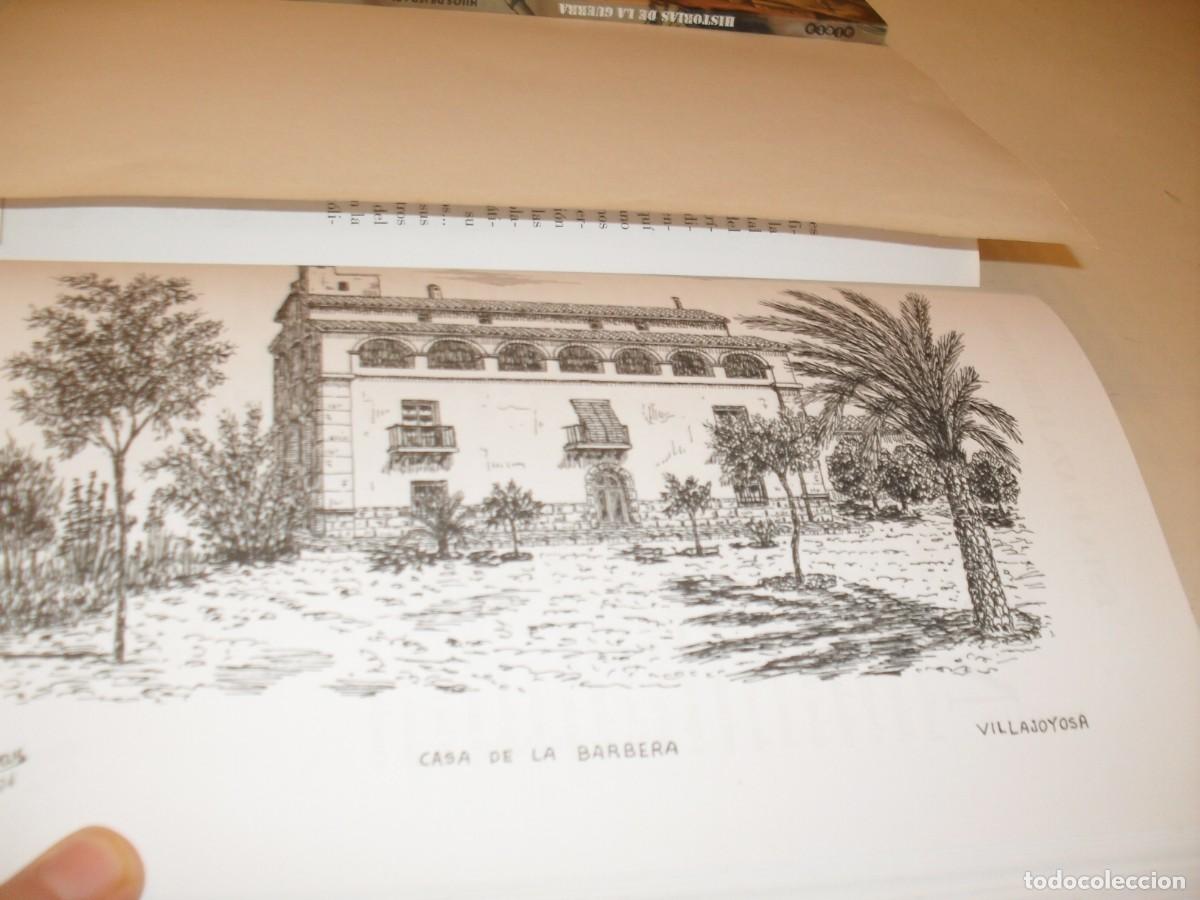 Folletos de turismo: ATENCION VILEROS(VILLAJOYOSA)BELLA LAMINA:CASA DE LA BARBERA,LIBRO VILLAJOYOSA,2008