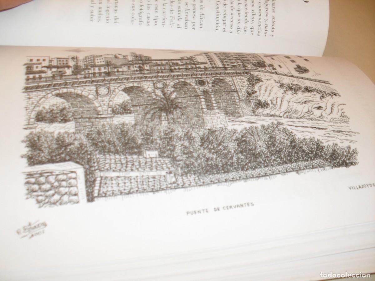 Folletos de turismo: ATENCION VILEROS(VILLAJOYOSA)BELLA LAMINA:PUENTE DE CERVANTES,DEL LIBRO VILLAJOYOSA,2008
