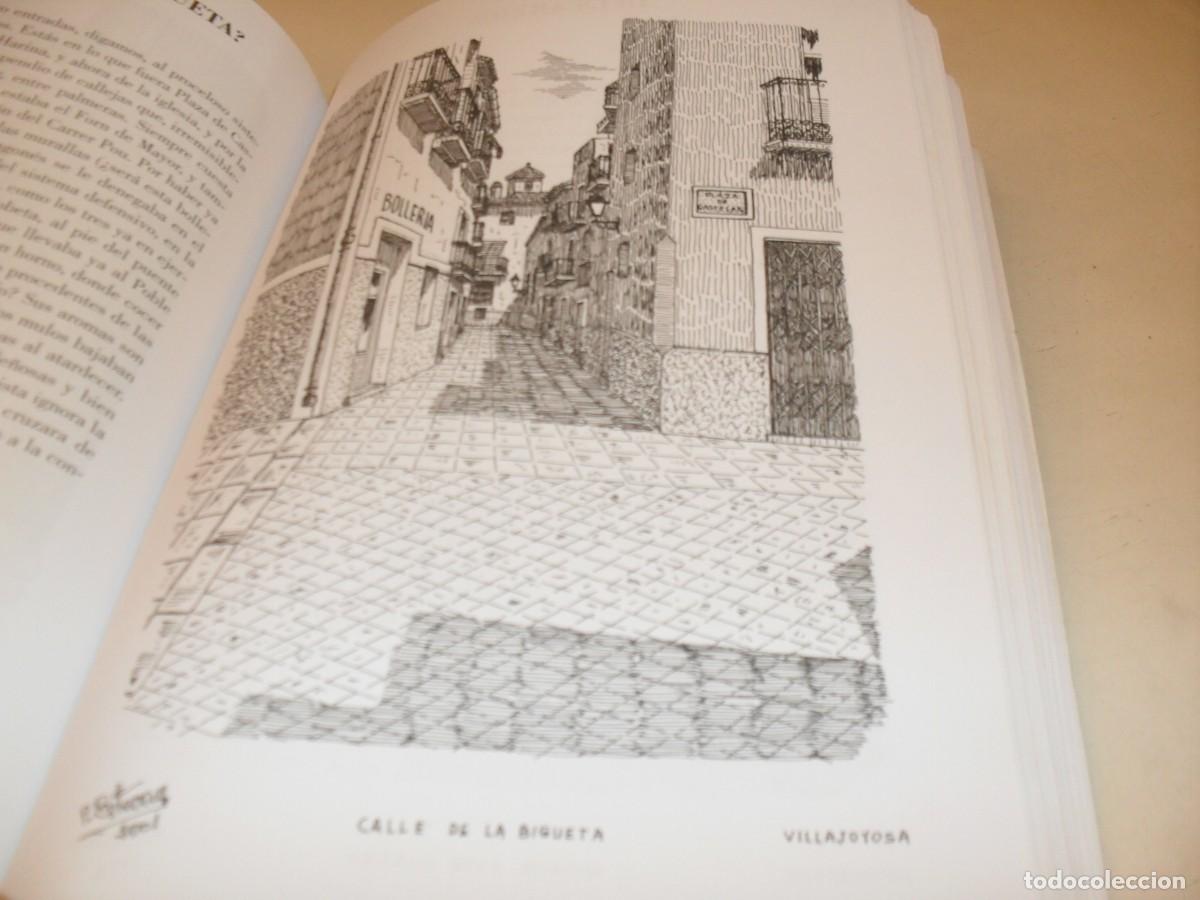 Folletos de turismo: ATENCION VILEROS(VILLAJOYOSA)BELLA LAMINA:CALLE DE LA BIGUETA,DEL LIBRO VILLAJOYOSA,2008