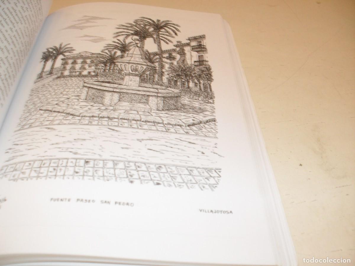 Folletos de turismo: ATENCION VILEROS(VILLAJOYOSA)BELLA LAMINA:FUENTE PASEO DE SAN PEDRO,DEL LIBRO VILLAJOYOSA,2008