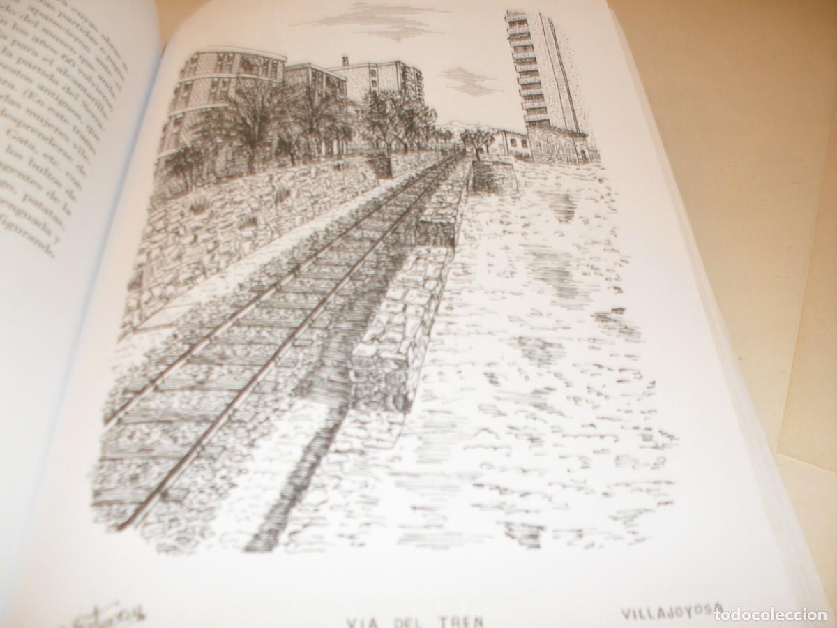Folletos de turismo: ATENCION VILEROS(VILLAJOYOSA)BELLA LAMINA:VIA DEL TREN,DEL LIBRO VILLAJOYOSA,2008