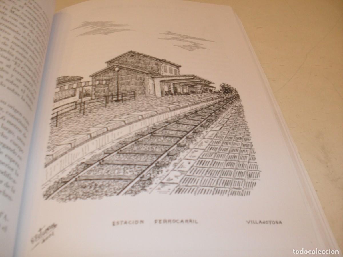 Folletos de turismo: ATENCION VILEROS(VILLAJOYOSA)BELLA LAMINA:ESTACION FERROCARRIL,DEL LIBRO VILLAJOYOSA,2008
