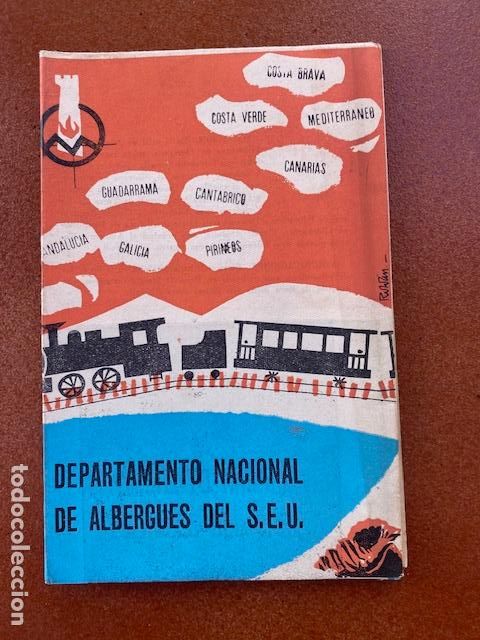 Folletos de turismo: FOLLETO DEPARTAMENTO NACIONAL DE ALBERGUES DEL S.E.U.
