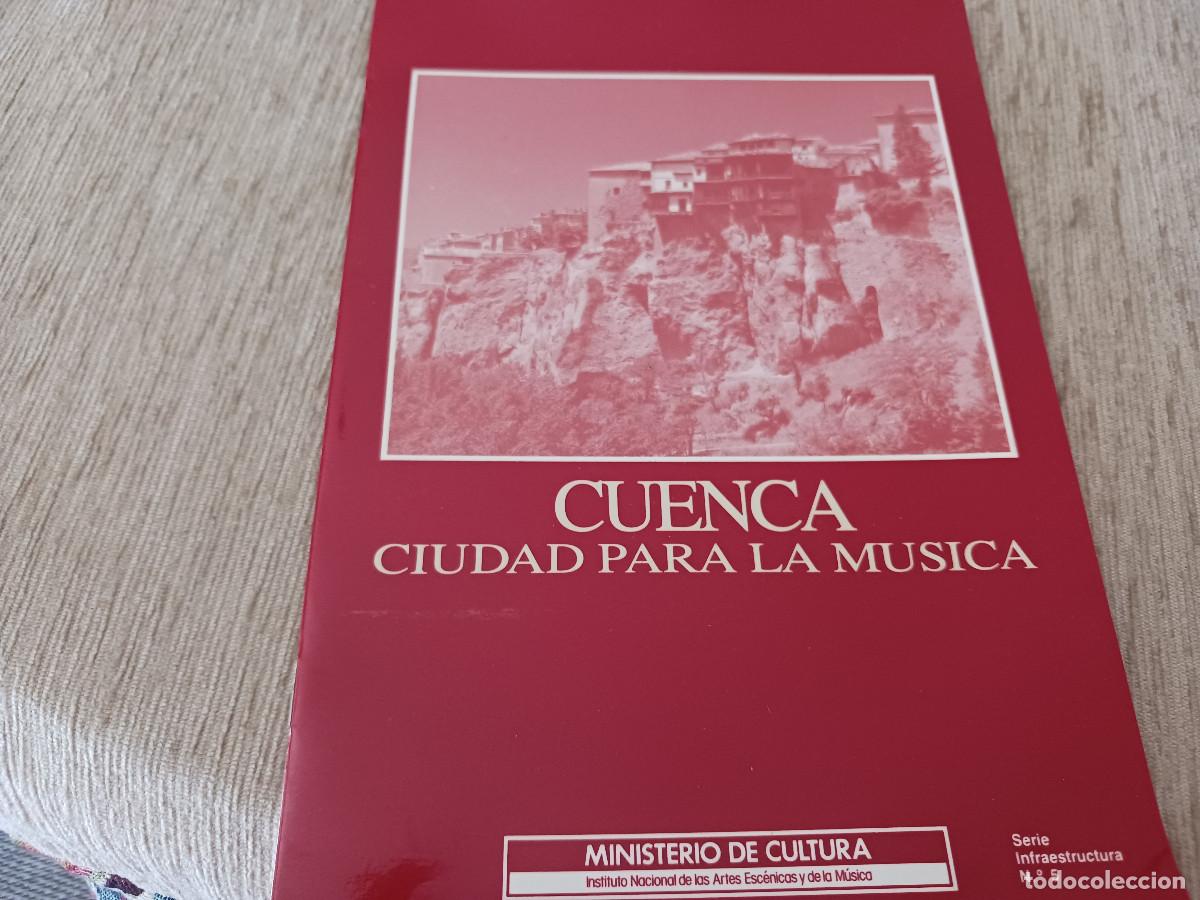 Folletos de turismo: cuenca, ciudad para la musica, construccion del auditorio 1985