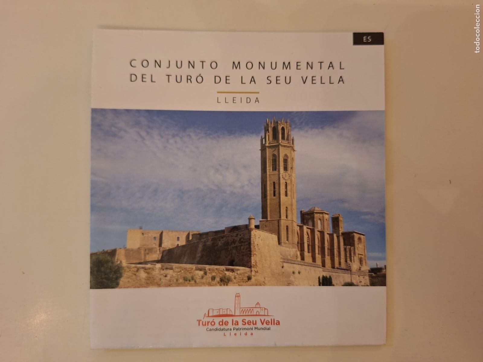 Travel Brochures: Folleto Conjunto monumental del Tur&oacute; de la Seu Vella L&eacute;rida Lleida Rom&aacute;nico Catedrales Catalu&ntilde;a