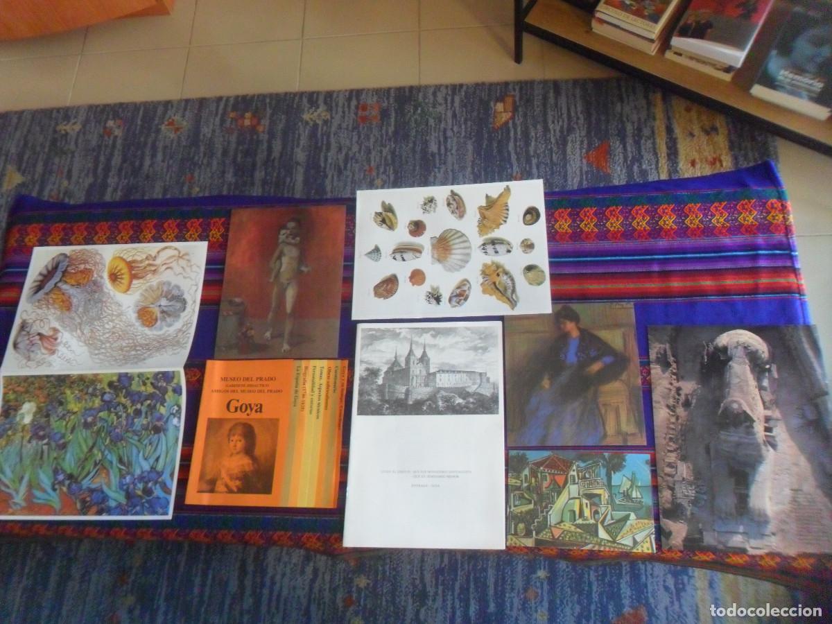 Folletos de turismo: PROGRAMA GOYA MUSEO DEL PRADO GU&Iacute;A MONASTERIO DE UCL&Eacute;S CUENCA. REGALO 3 CROMO PICASSO Y 4 L&Aacute;MINAS.