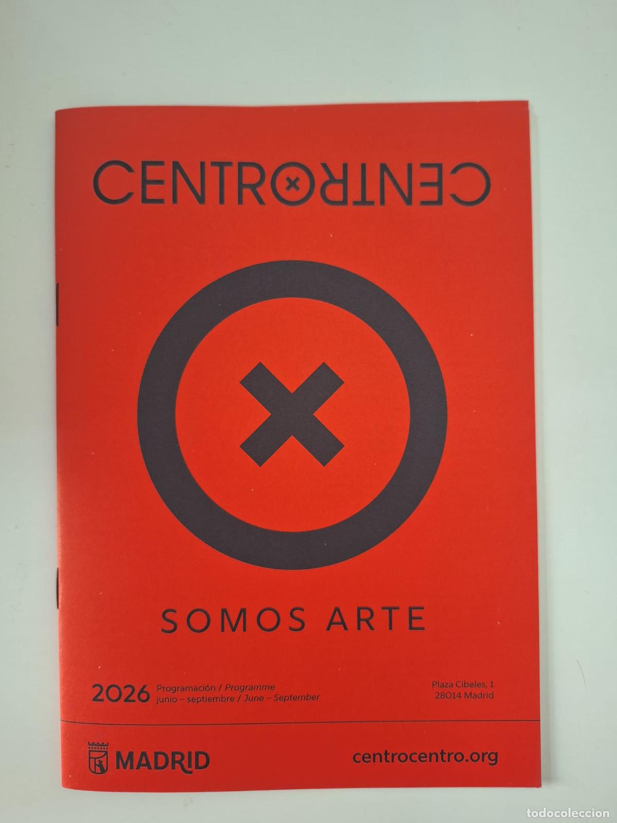Travel Brochures: Folleto Programaci&oacute;n CentroCentro Exposiciones Arte Cibeles Verano 2026 Madrid