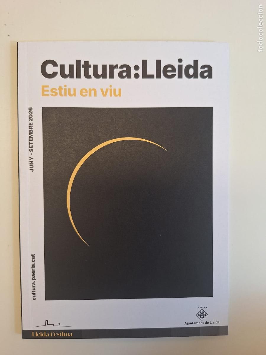 Travel Brochures: Folleto programaci&oacute;n cultural L&eacute;rida Lleida Catalunya Verano 2026