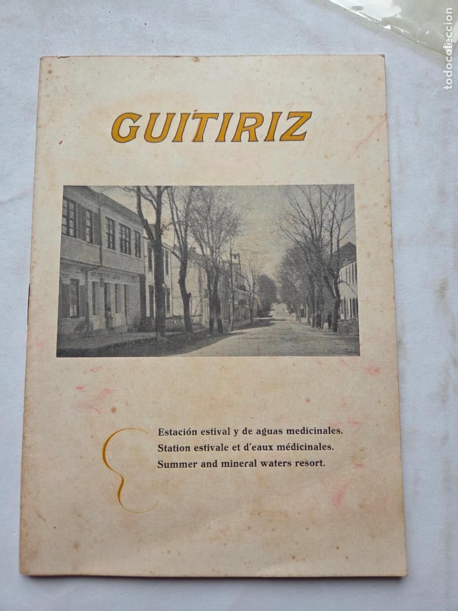 Brochures de tourisme: GUITIRIZ ESTACION ESTIVAL AGUAS MEDICINALES - FOTOS GUITIRIZ - BALNEARIO - LUGO - GALICIA V7