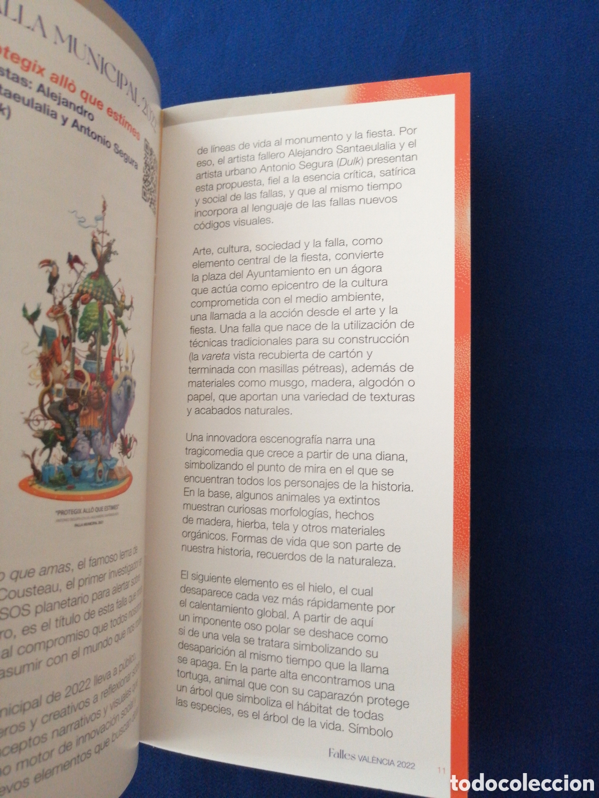 Folletos de turismo: PROGRAMA FALLAS 2022 JUNTA CENTRAL FALLERA -CASTELLANO - Foto 3