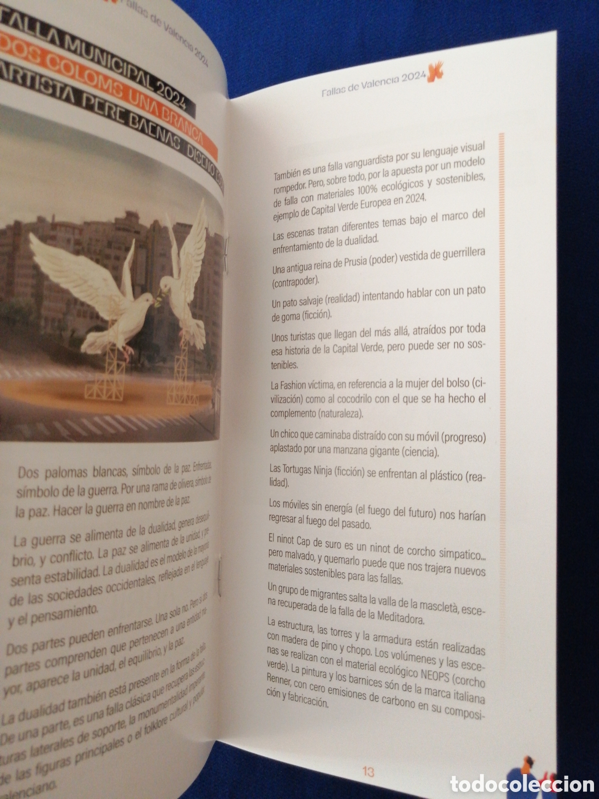 Folletos de turismo: PROGRAMA FALLAS 2024 JUNTA CENTRAL FALLERA - CASTELLANO - Foto 3