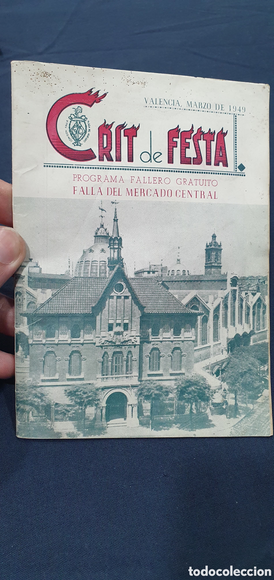 Travel Brochures: Crit de Festa. Programa fallero Valencia 1949. (L133)