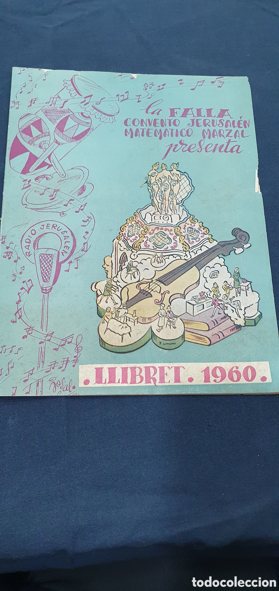 Travel Brochures: Llibret 1960. Revista fallas de Valencia. (L133)