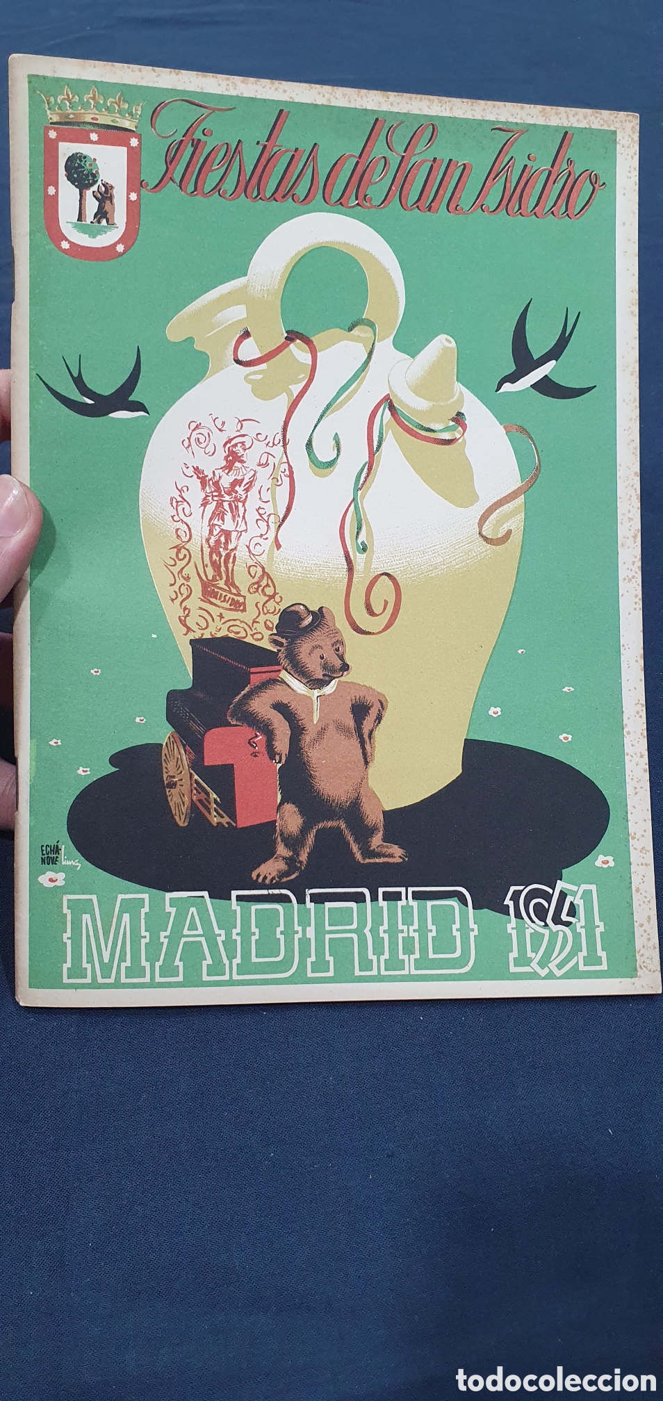 Travel Brochures: Programa Fiestas de S. Isidro Madrid 1951. (L133)