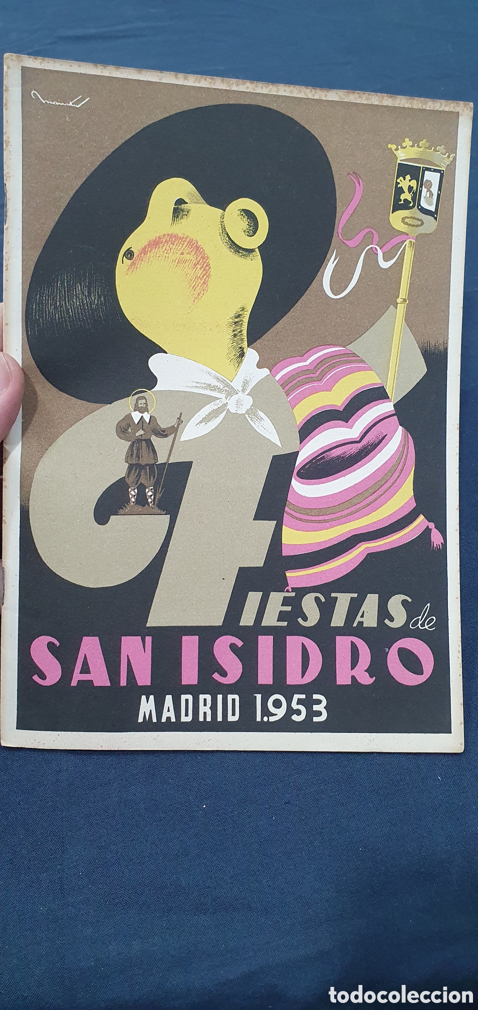Travel Brochures: Programa Fiestas de S. Isidro Madrid 1953. (L133)