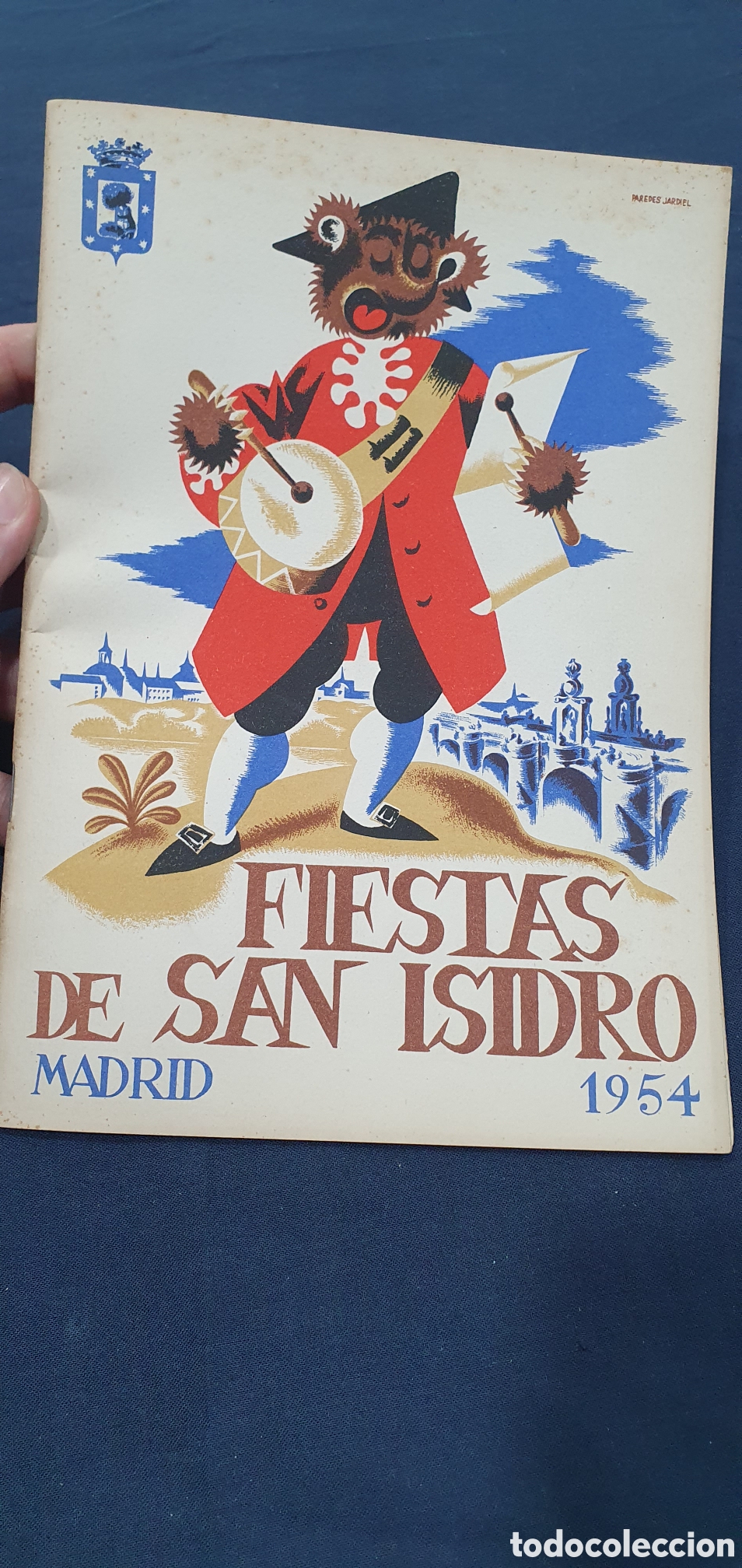 Travel Brochures: Programa Fiestas de S. Isidro Madrid 1954. (L133)