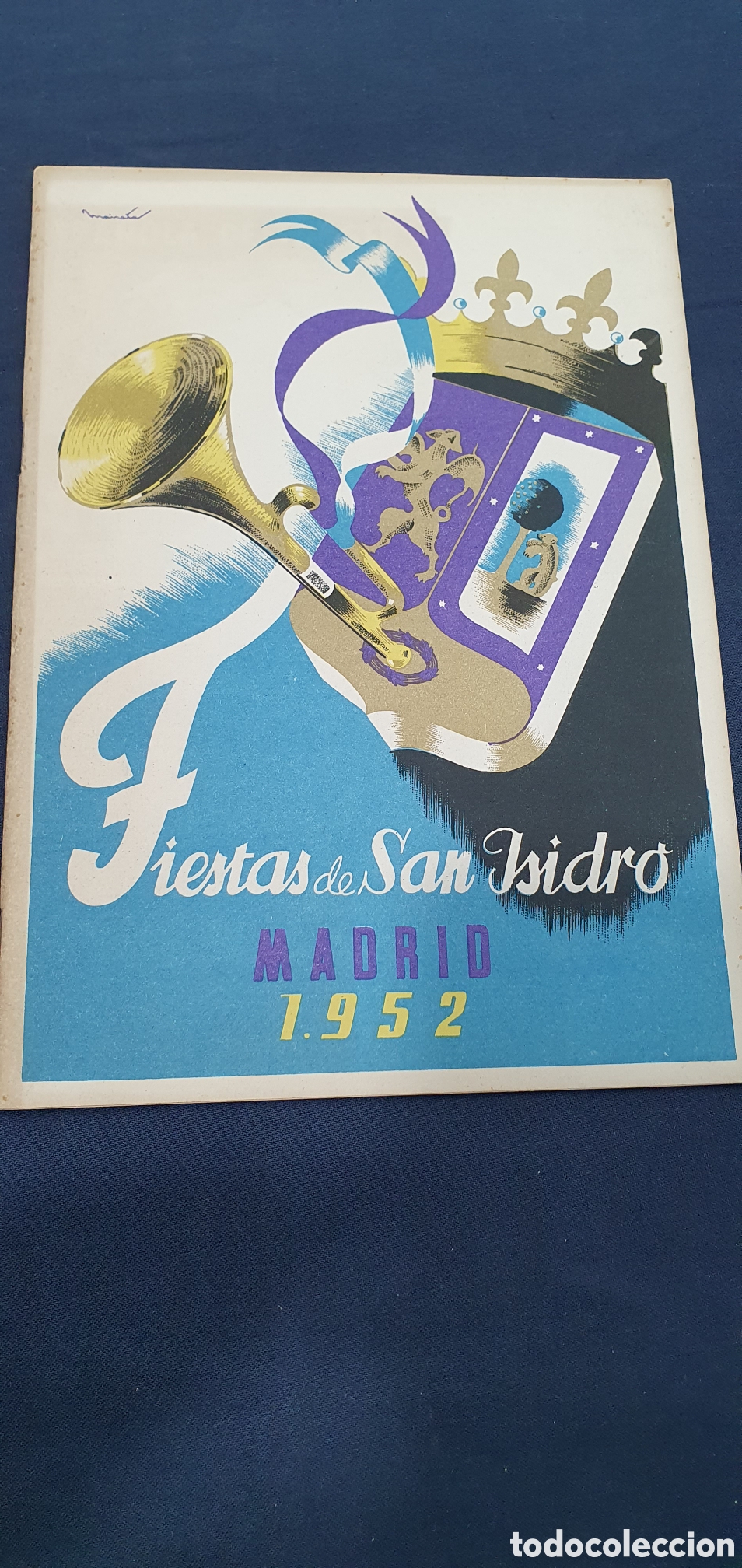 Travel Brochures: Programa Fiestas de S. Isidro Madrid 1952. (L133)