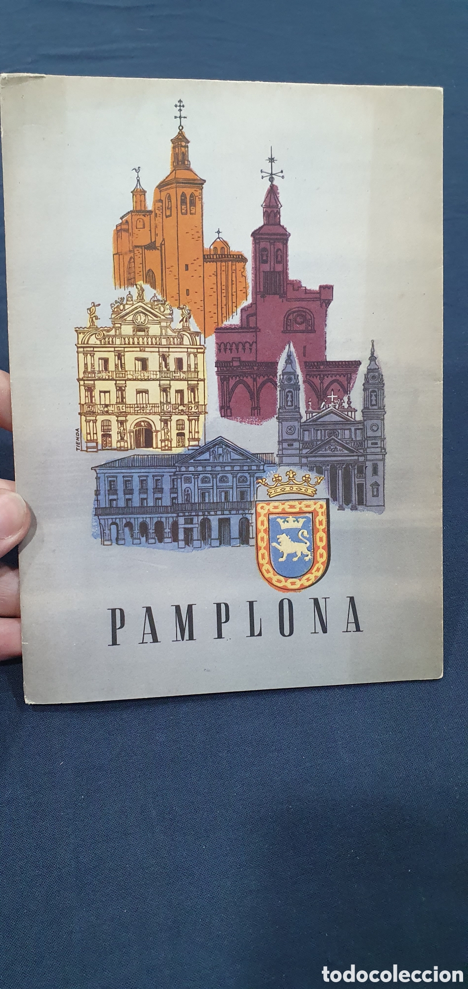 Travel Brochures: Folleto tur&iacute;stico Pamplona. (L133)
