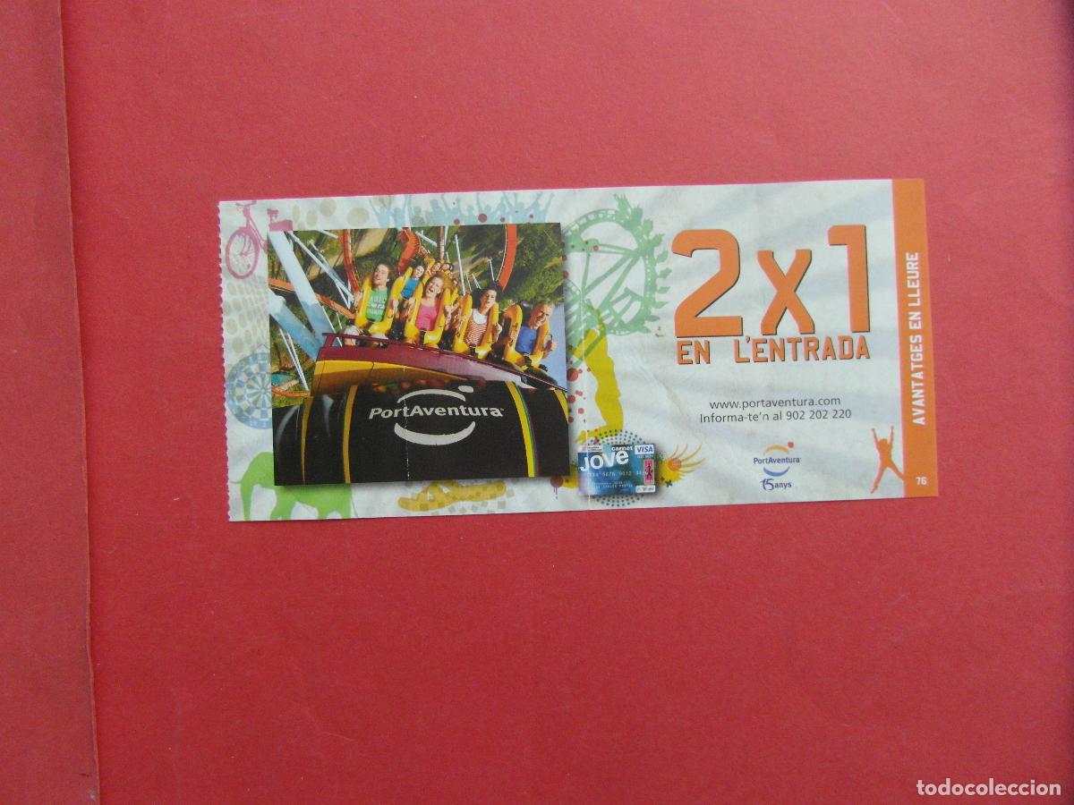 Folletos de turismo: VALE 2 X1 PORT AVENTURA 2010
