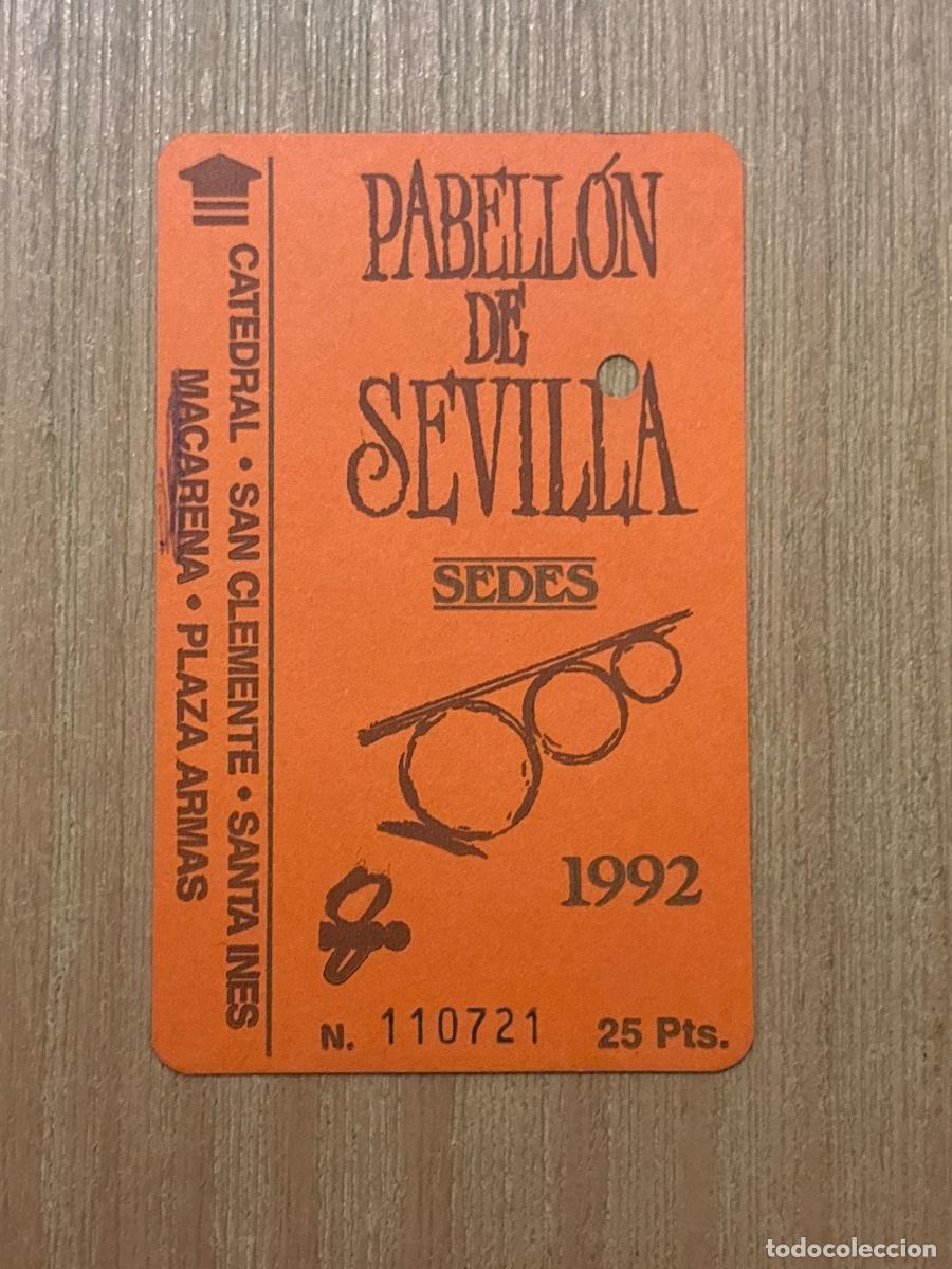 Folletos de turismo: B2. (16) PASE D&Iacute;A EXPO 92 SEVILLA INFANTIL