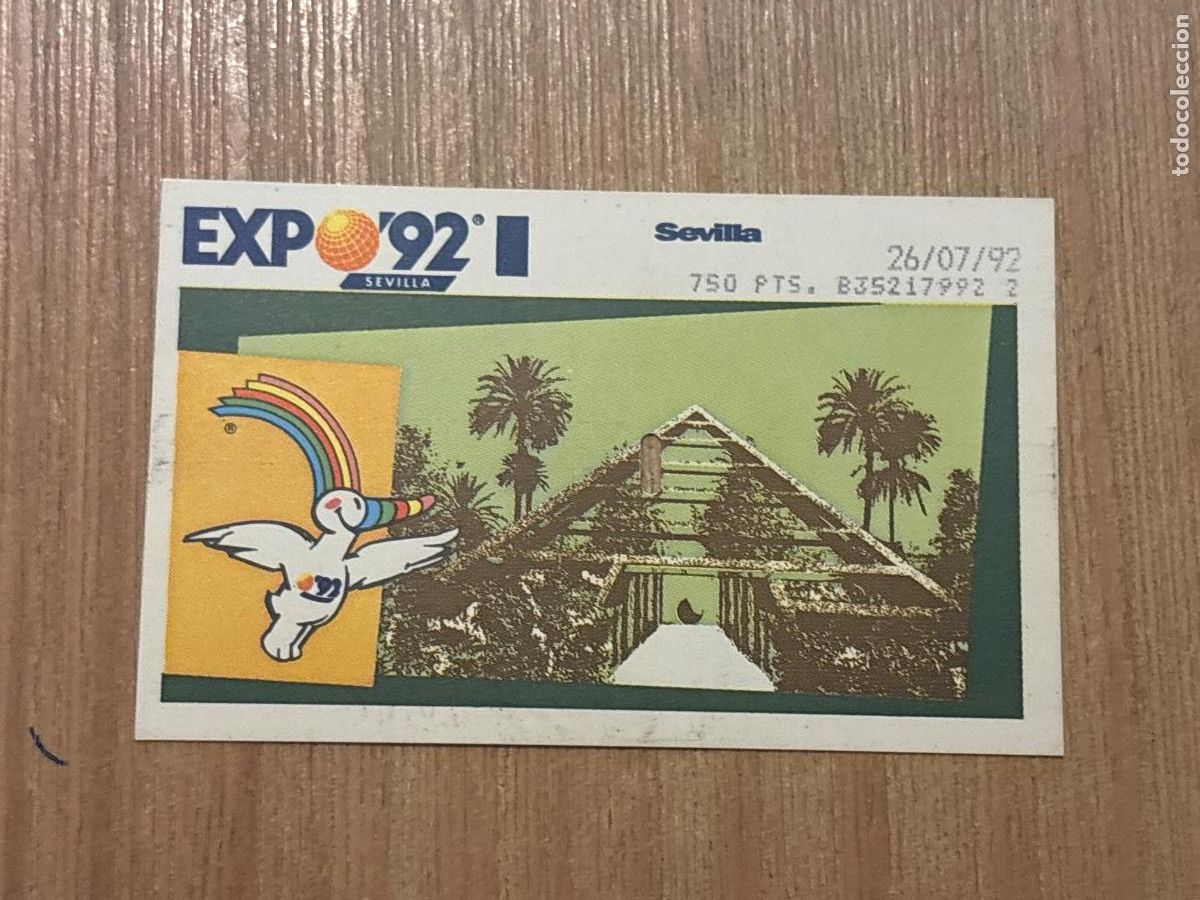 Folletos de turismo: B2. (16) PASE D&Iacute;A EXPO 92 SEVILLA INFANTIL