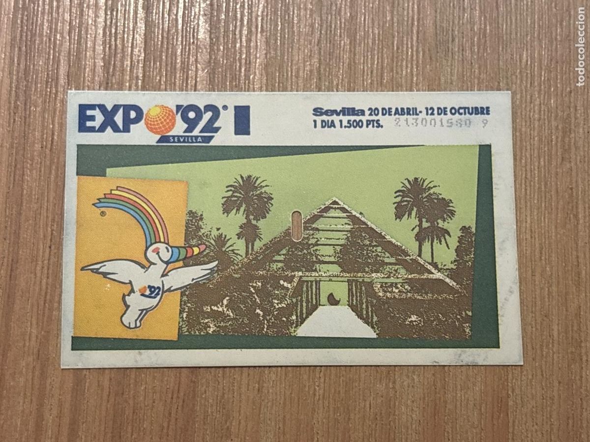 Folletos de turismo: B2. (16) PASE D&Iacute;A EXPO 92 SEVILLA INFANTIL