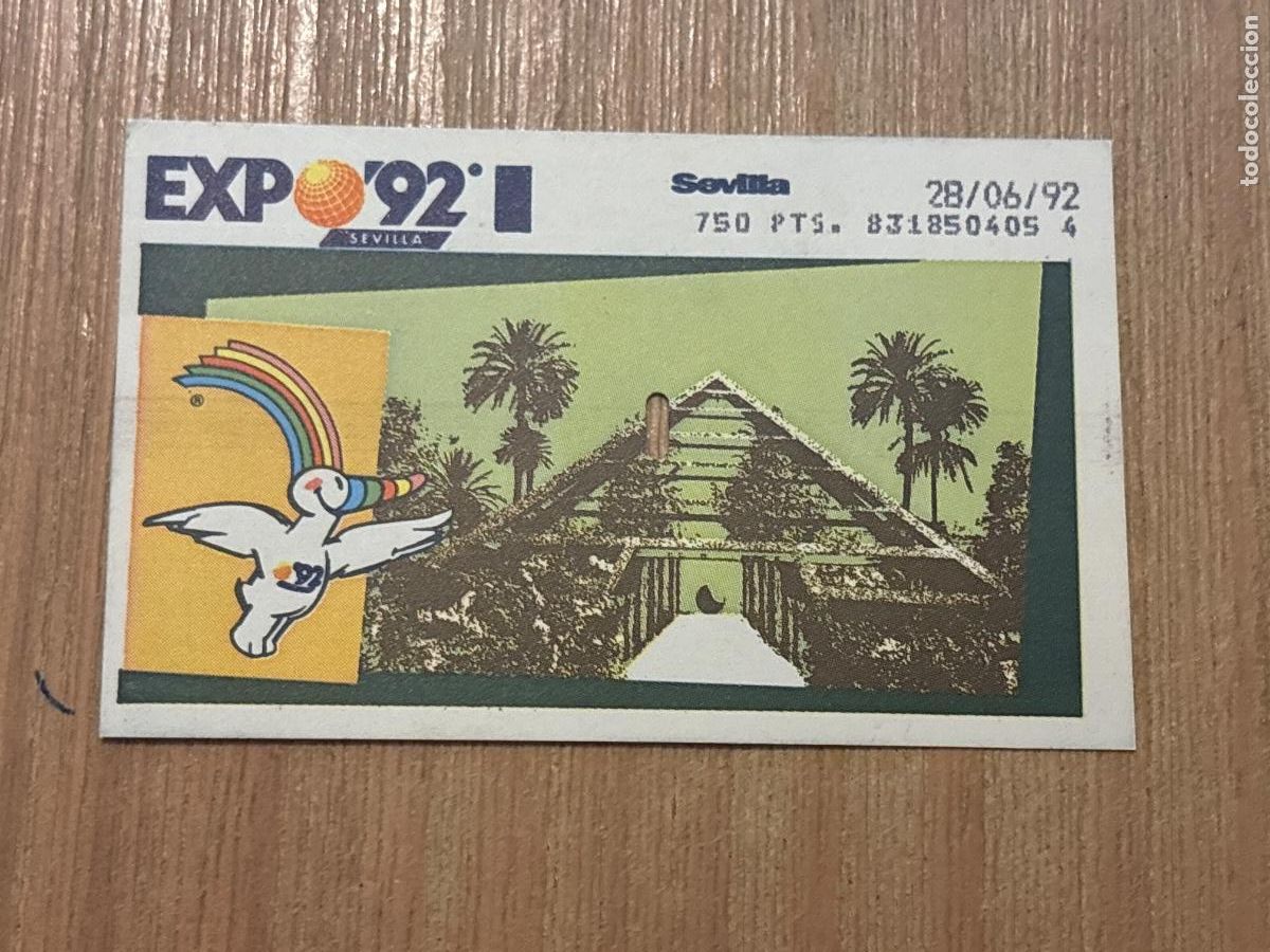 Folletos de turismo: B2. (16) PASE D&Iacute;A EXPO 92 SEVILLA INFANTIL