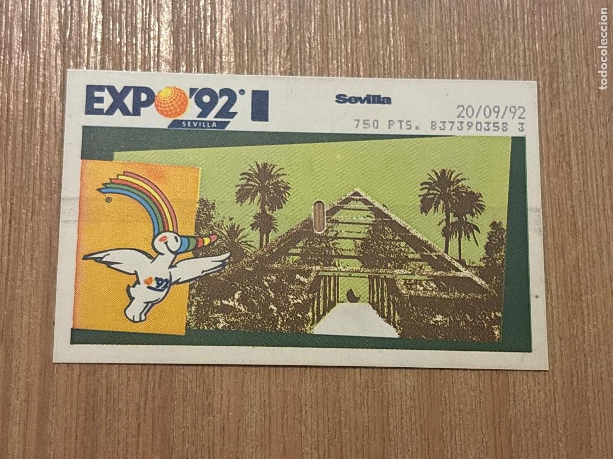 Folletos de turismo: B2. (16) PASE D&Iacute;A EXPO 92 SEVILLA INFANTIL