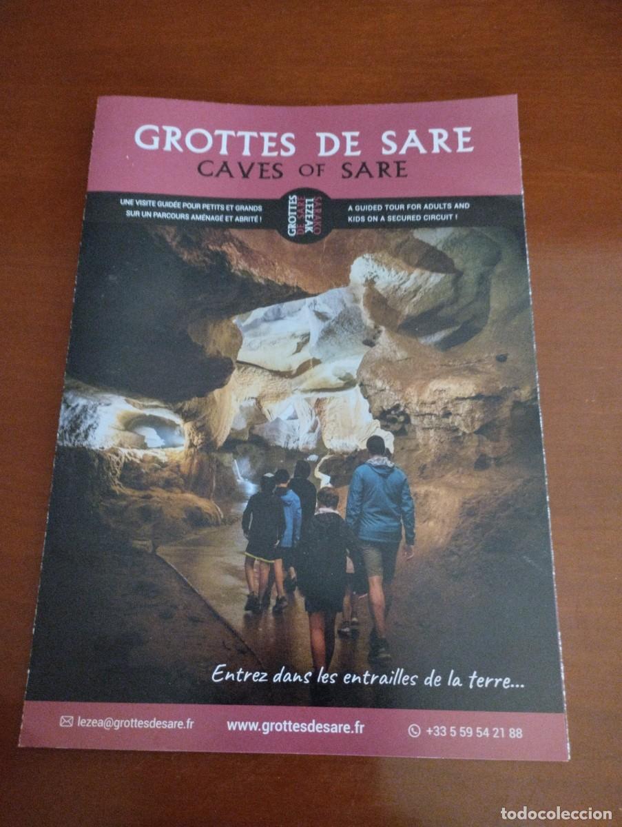 Folletos de turismo: Folleto Grottes de Sare