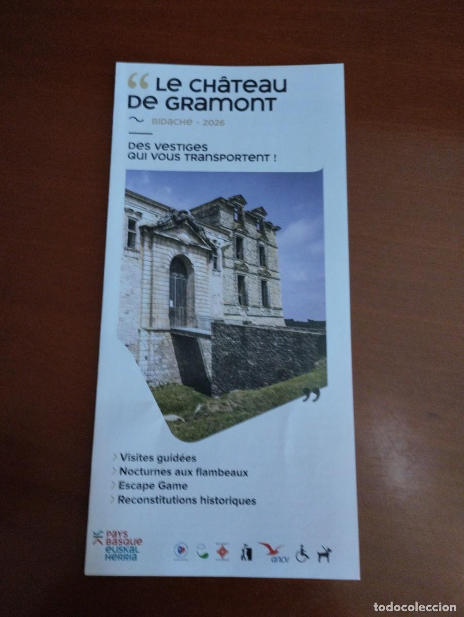 Folletos de turismo: Folleto LE CH&Acirc;TEAU DE GRAMONT