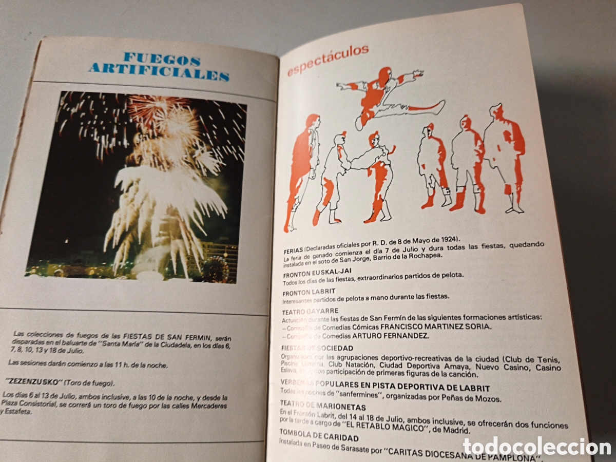 Folletos de turismo: Programa San Ferm&iacute;n 1975. - Foto 5