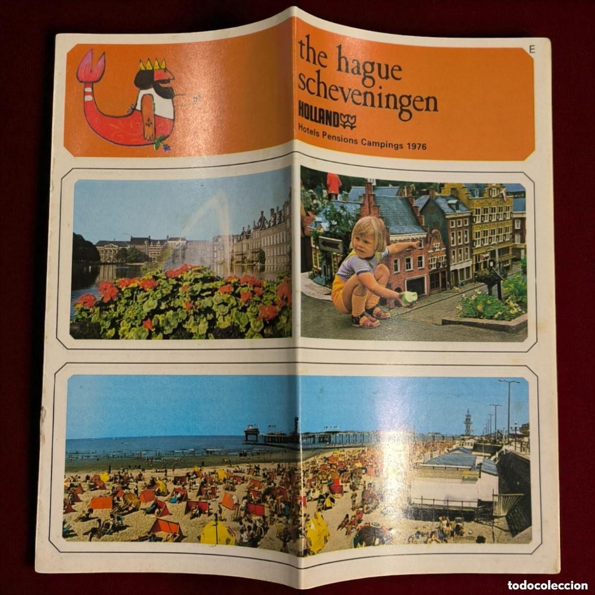 Folletos de turismo: FOLLETO TUR&Iacute;STICO VINTAGE &ndash; THE HAGUE / SCHEVENINGEN, HOLLAND 1976