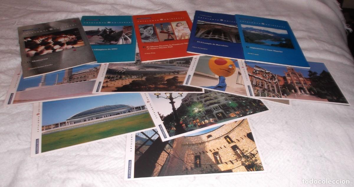Folletos de turismo: catalunya universal cinco folletos + siete postales