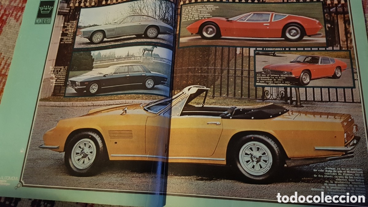 Folletos de turismo: Autom&oacute;viles Monteverdi - Foto 3