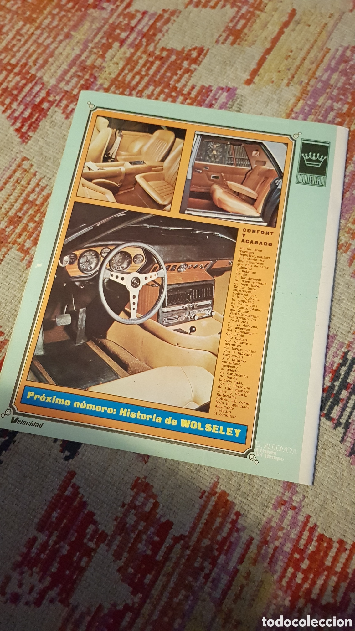 Folletos de turismo: Autom&oacute;viles Monteverdi - Foto 5