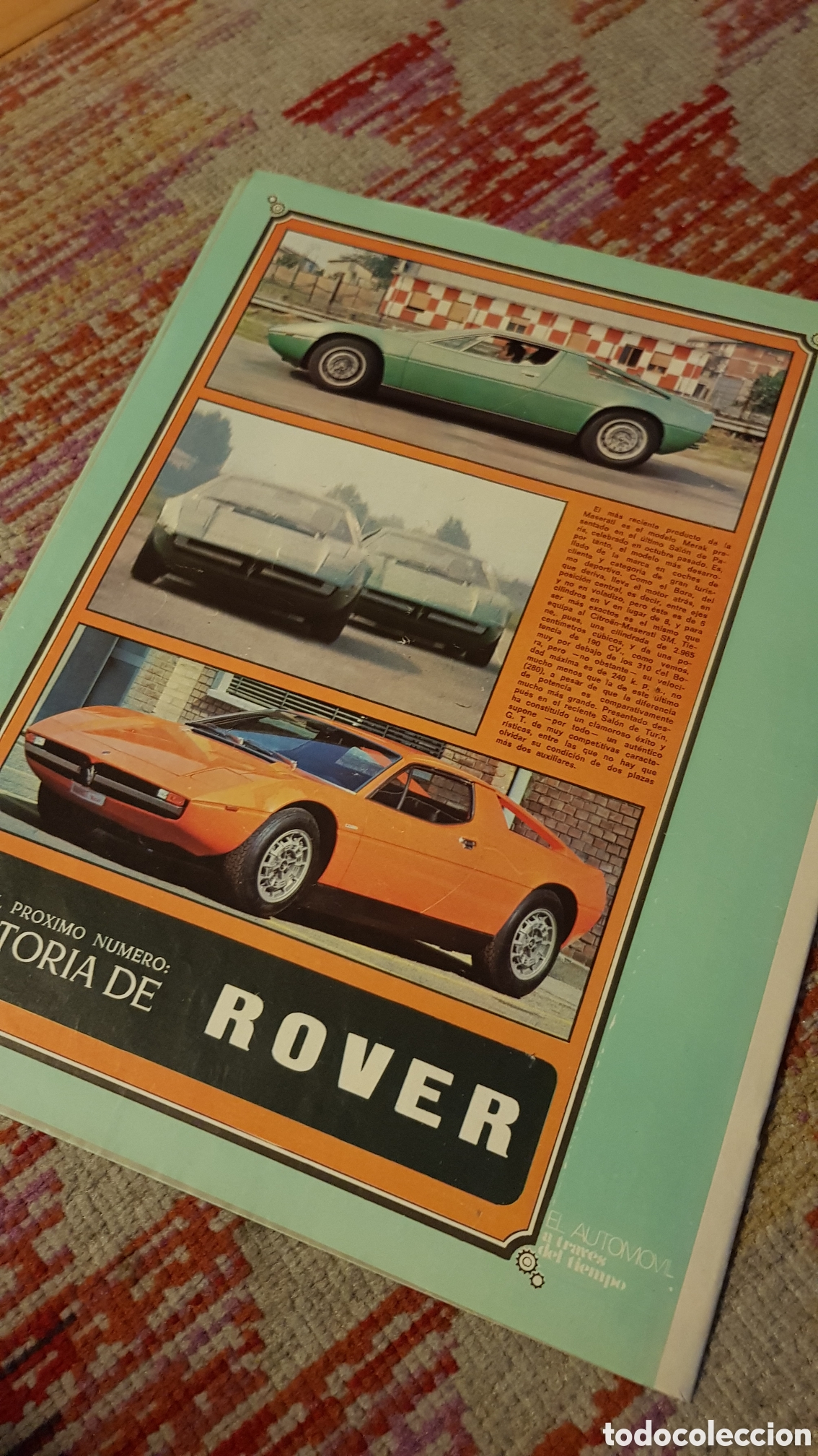 Folletos de turismo: Documentaci&oacute;n Hist&oacute;ria Maserati - Foto 5