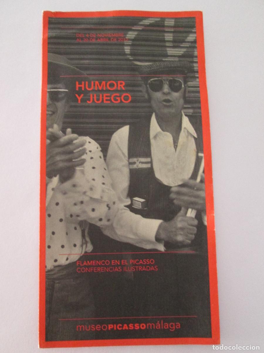 Folletos de turismo: FOLLETO TURISMO - MUSEO PICASSO MALAGA - FLAMENCO EN EL PICASSO - 2012