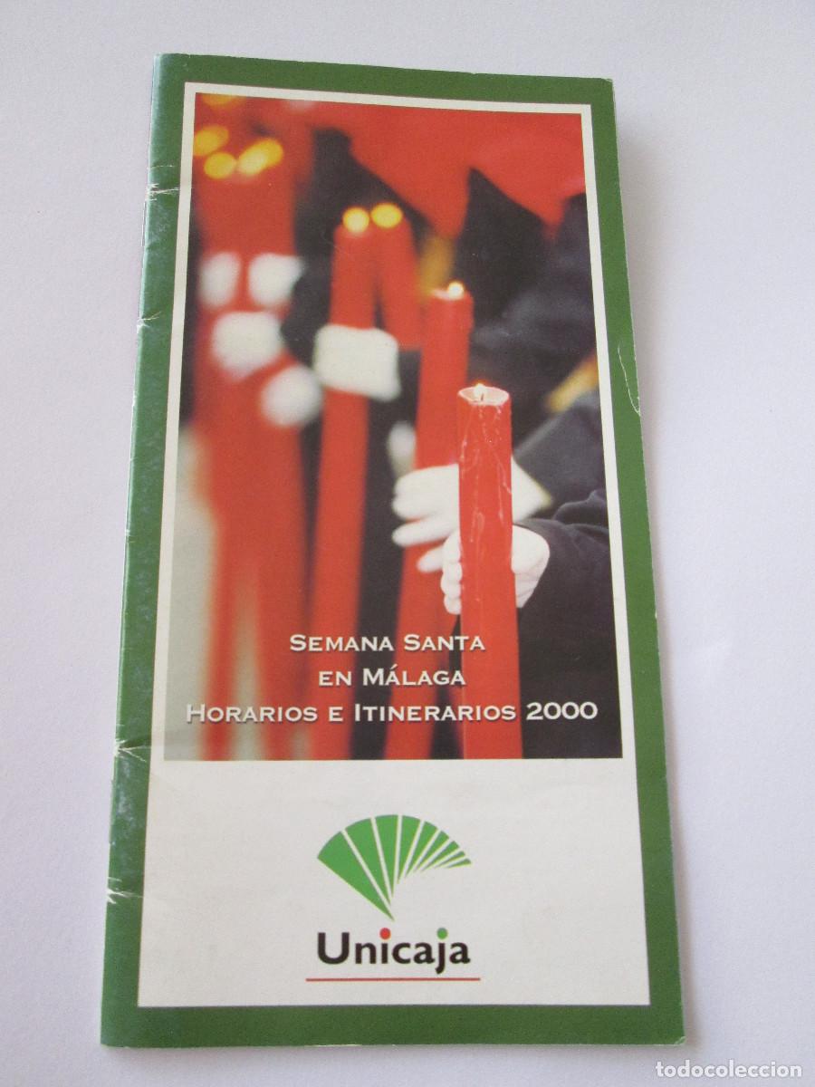 Folletos de turismo: FOLLETO TURISTICO - SEMANA SANTA MALA - HORARIOS E ITINERARIOS - 2000
