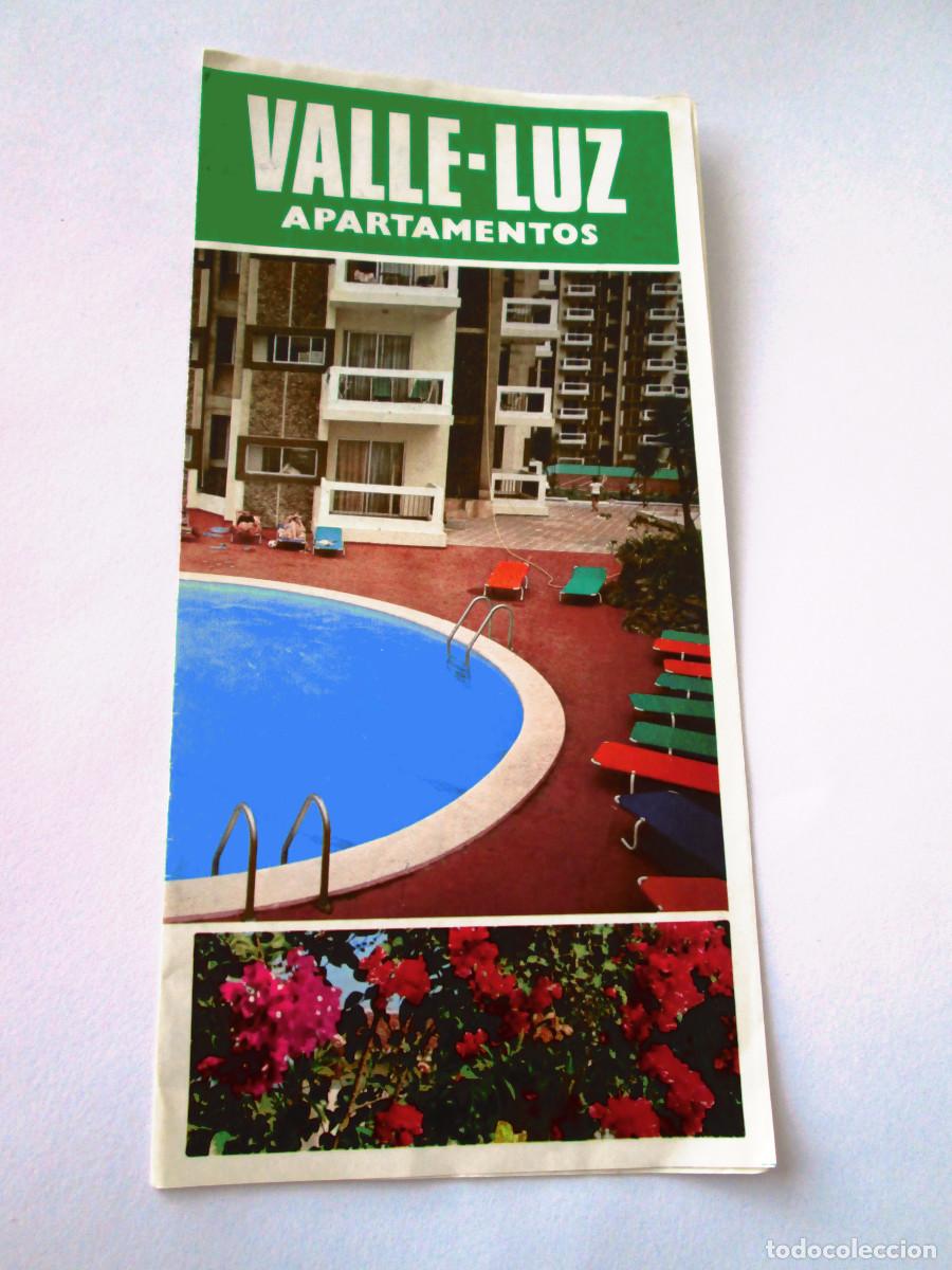 Folletos de turismo: FOLLETO TURISMO - TENERIFE - VALLE LUZ APARTAMENTOS - 1980