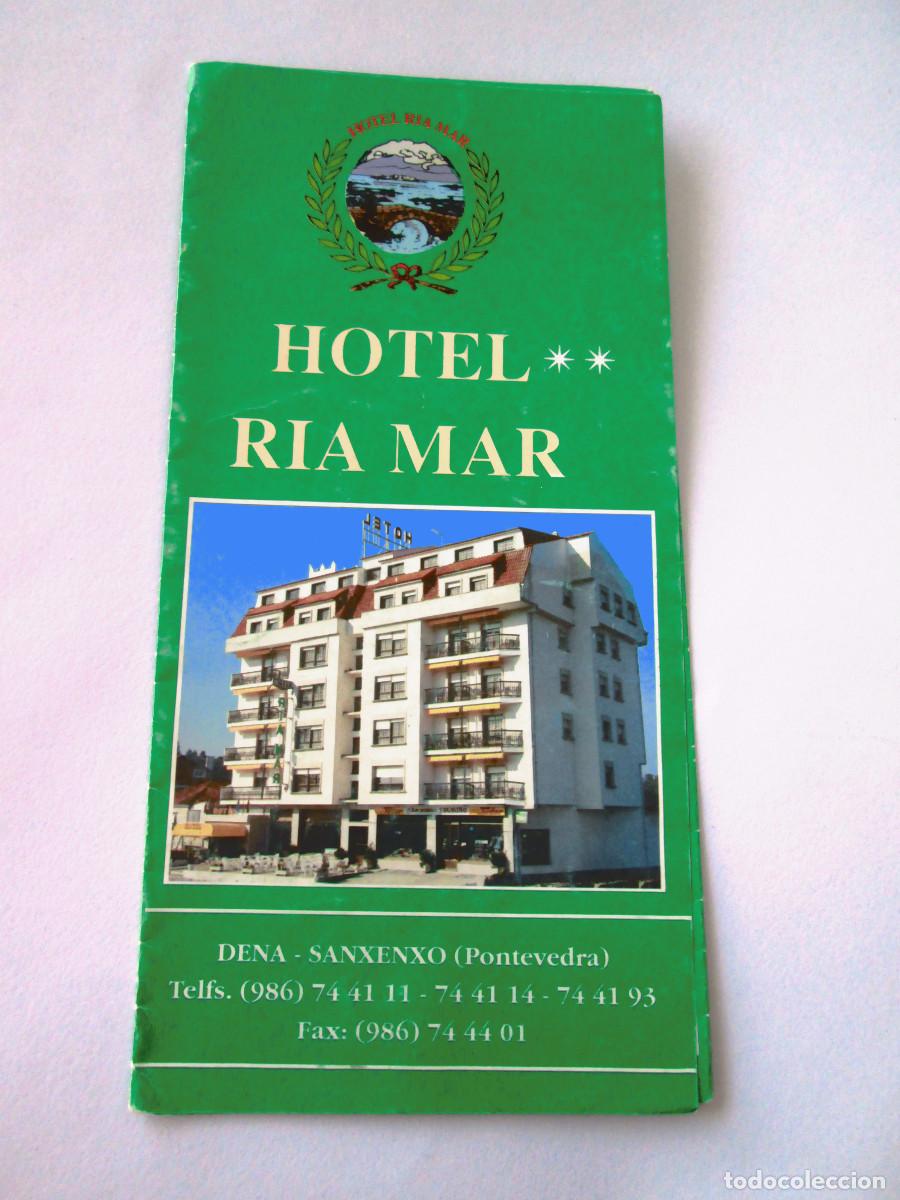 Folletos de turismo: FOLLETO TURISMO - HOTEL RIA MAR - DENA SANXENXO PONTEVEDRA -