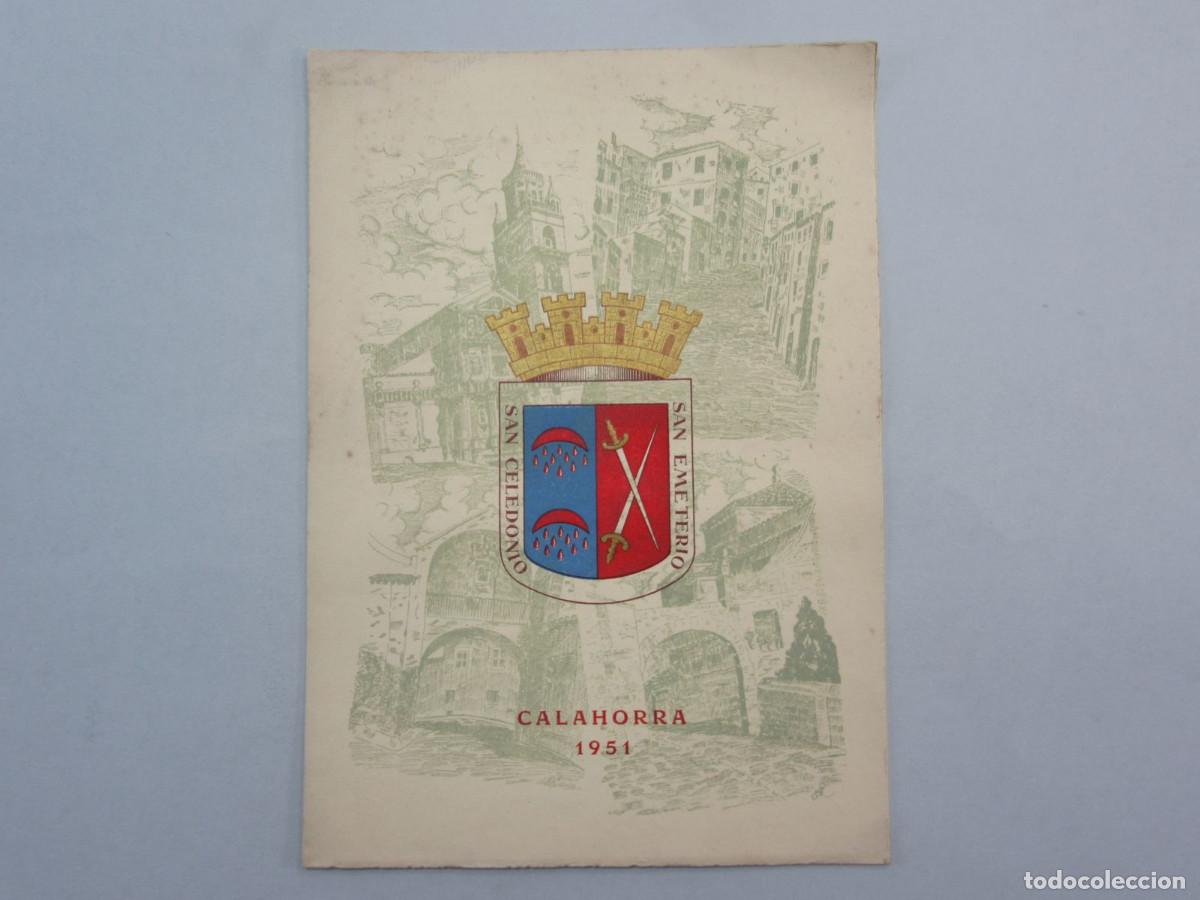 Folletos de turismo: Programa de Fiestas de Calahorra, La Rioja. Agosto y septiembre de 1951.