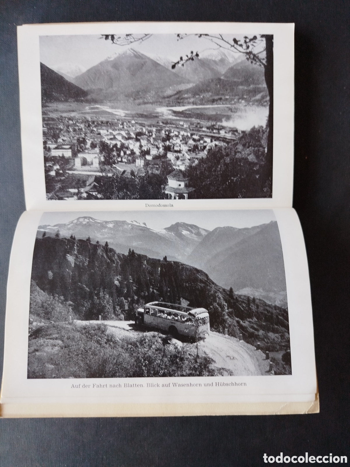 Folletos de turismo: SIMPLON STRASSE. PTT BERN 1950 - Foto 6
