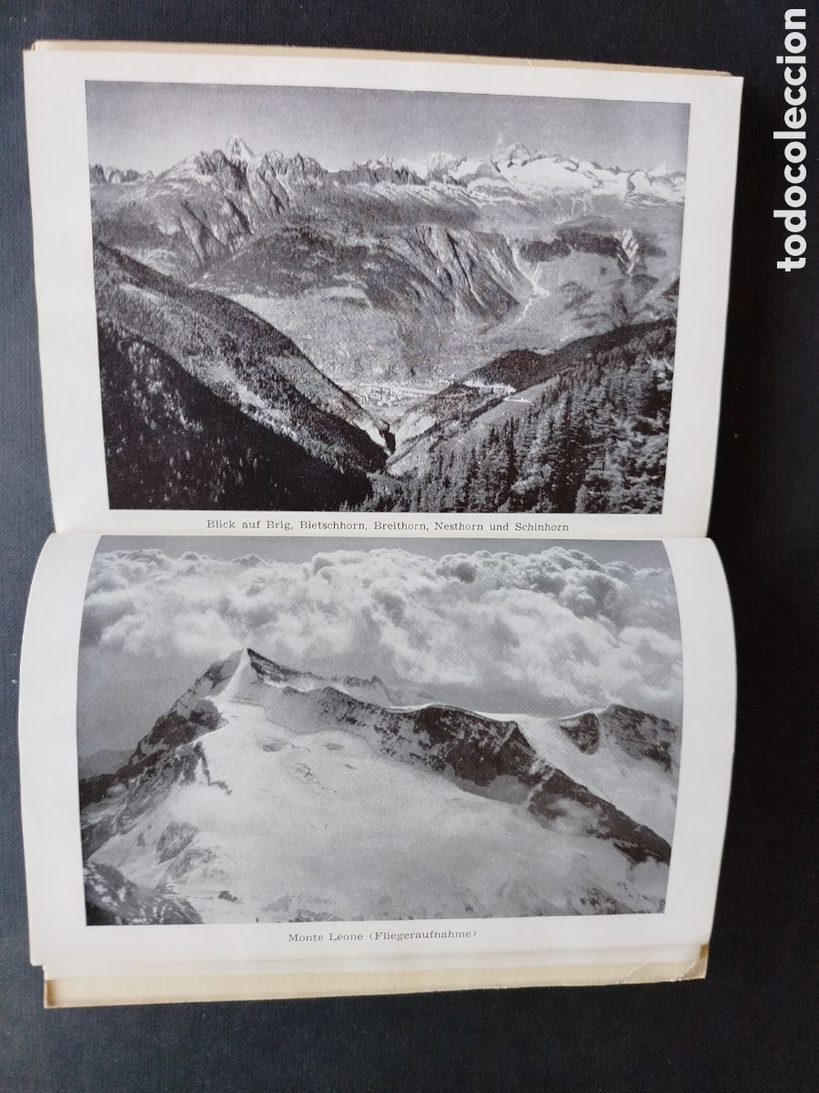 Folletos de turismo: SIMPLON STRASSE. PTT BERN 1950 - Foto 7